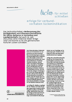 ZVG gartenbau report 11-12/2022